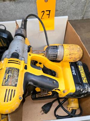 LOT DEWALT POWER TOOLS