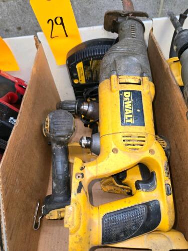 LOT SAWZALL & POWER TOOLS