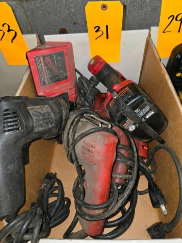 LOT MILWAUKEE POWER TOOLS