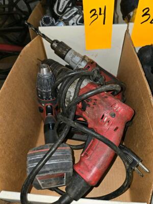LOT MILWAUKEE POWER TOOLS