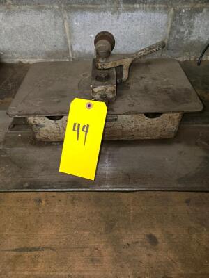 LOT LOCKFORMER AUTO GLIDE FLANGING NOTCHING ATTACHMENT