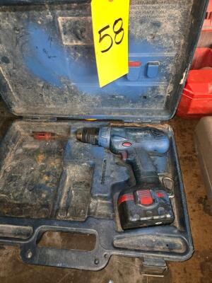 LOT BOSCH BRUTE POWER DRILL