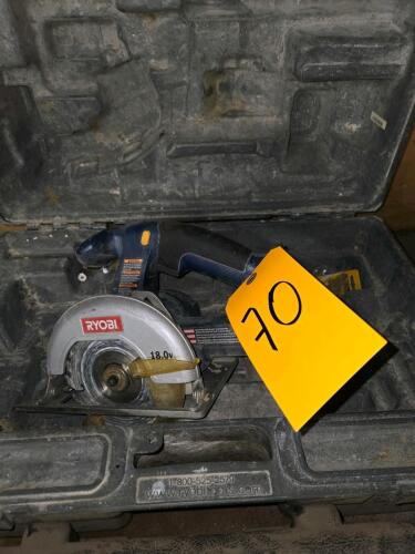 LOT RYOBI SKIL SAW