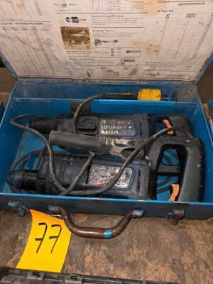 LOT BOSCH BULLDOG IMPACT DRILLS