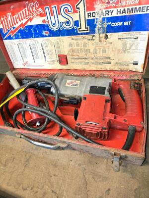 LOT MILWAUKEE HEAVY DUTY ROTO-HAMMER