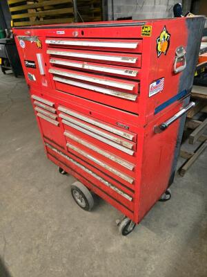 LOT KENNEDY ROLLING TOOL CABINET-NO CONTENTS
