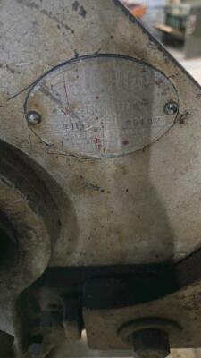 CHICAGO D & K MODEL 416 48" MANUAL SHEET METAL BENDING BRAKE; 16 GUAGE CAPACITY - 3