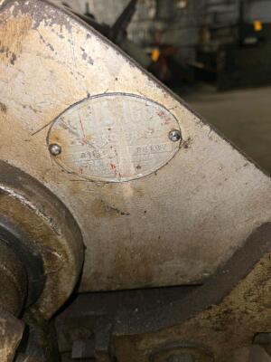 CHICAGO D & K MODEL 416 48" MANUAL SHEET METAL BENDING BRAKE; 16 GUAGE CAPACITY - 5