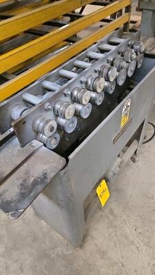 LOCKFORMER CLEATFORMER; 22 GUAGE CAPACITY; 8 ROLL STATIONS; S/N: 50098 - 3