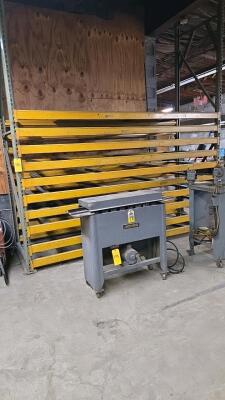 LOT PALLET RACK; NO CONTENTS; NO MACHINES