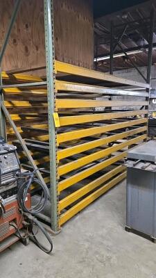LOT PALLET RACK; NO CONTENTS; NO MACHINES - 2