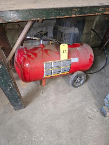 CRAFTSMAN AIR COMPRESSOR; 2.5 HP; PORTABLE