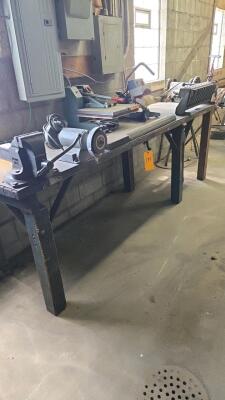 LOT MISCELLANEOUS BENCH TOP EQUIPMENT AND BENCH