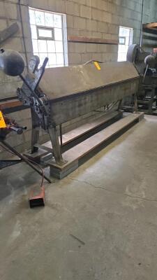 DREIS & KRUMP MODEL 1016 MANUAL SHEET METAL BENDING BRAKE; 121" WIDE X 16 GUAGE CAPACITY - 2