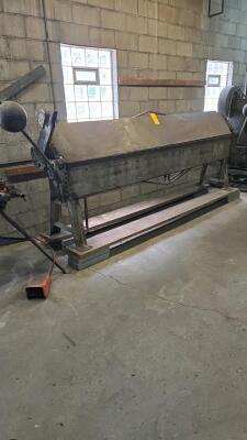 DREIS & KRUMP MODEL 1016 MANUAL SHEET METAL BENDING BRAKE; 121" WIDE X 16 GUAGE CAPACITY - 3