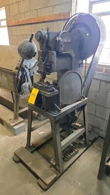 NIAGARA NO. 1 OBI PUNCH PRESS; 8 TON CAPACITY - 2
