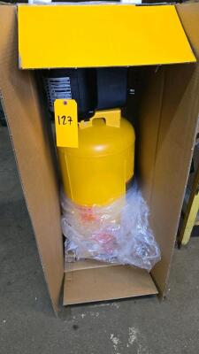 LOT DEWALT WORKSHOP AIR COMPRESSOR; HEAVY DUTY 225 MAX PSI, 15 GALLON; PORTABLE; NEW IN THE BOX - 3