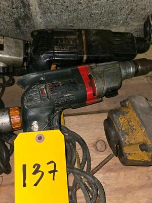 LOT AEG ROTO-HAMMER AND POWER DRILL