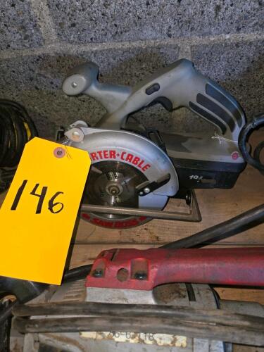 LOT PORTER CABLE SKIL SAW