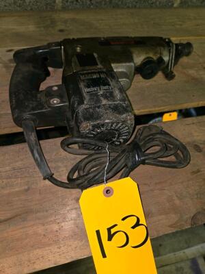 LOT BLACK AND DECKER PROFESSIONAL MACHO III ROTO-HAMMER