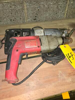LOT MILWAUKEE AND BLACK AND DECKER POWER TOOLS