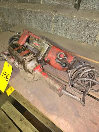 LOT MILWAUKEE HEAVY DUTY HAMMER AND HOLE SAW