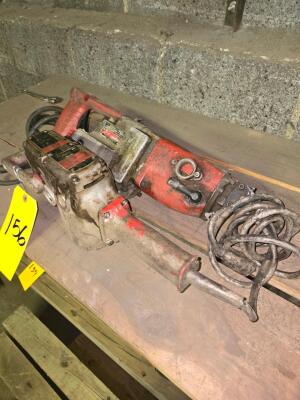 LOT MILWAUKEE HEAVY DUTY HAMMER AND HOLE SAW