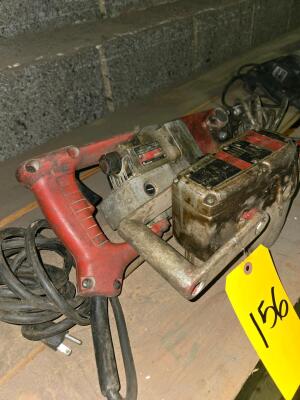 LOT MILWAUKEE HEAVY DUTY HAMMER AND HOLE SAW - 2