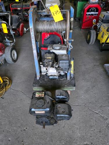 LOT PORTABLE POWER WINCH AND PUMP