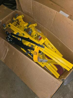LOT ACRO BUILDING SYSTEMS ROOF BRACKET GUARD RAIL SYSTEM AND MISCELLANEOUS - 2
