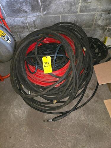 LOT VARIOUS HOSES