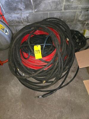 LOT VARIOUS HOSES