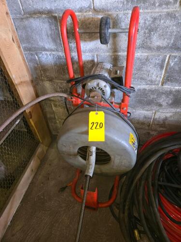 LOT RIDGID KOLLMANN PORTABLE SNAKE