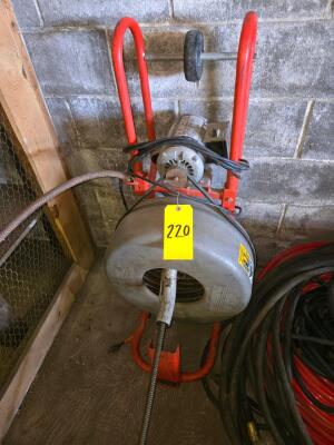 LOT RIDGID KOLLMANN PORTABLE SNAKE
