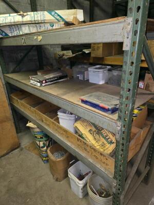 LOT PALLET RACK AND CONTENTS - 4