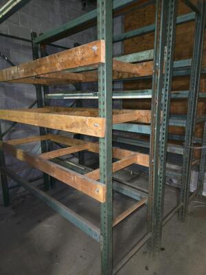 LOT PALLET RACK AND CONTENTS - 6