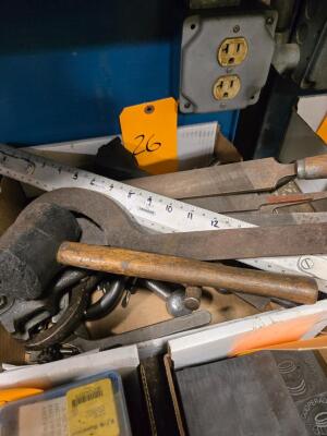 LOT MISCELLANEOUS HAND TOOLS