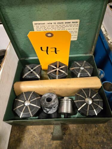 LOT JACOBS RUBBER FLEX COLLETS