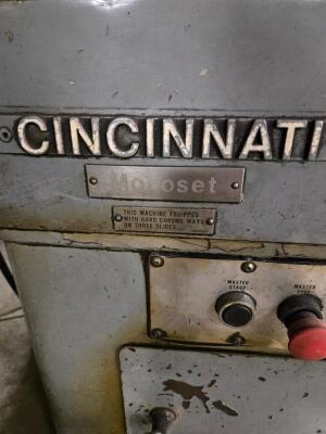 Cincinnati Monoset Tool & Cutter Grinder; Model No. 2 - 4