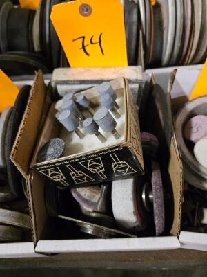 LOT GRINDING WHEELS