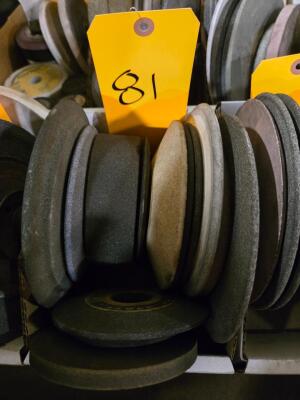 LOT GRINDING WHEELS