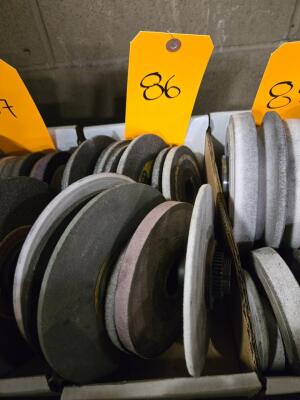 LOT GRINDING WHEELS