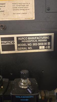 HURCO CNC VERTICAL MACHINING CENTER - 7