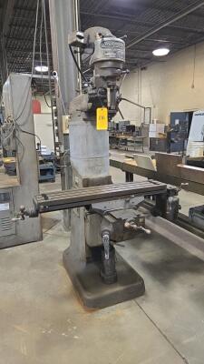 Bridgeport Series I Manual Vertical Milling Machine, 9" x 49" Table, 2 HP Motor