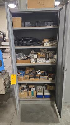 LOT CABINET AND CONTENTS