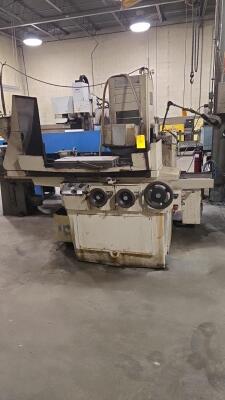 Brown & Sharpe 12" x 24" Manual Surface Grinder with Magnetic Chuck