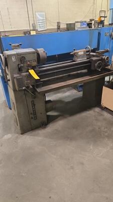Clausing Engine Lathe 13&rdquo; Swing x 40&rdquo; Centers, 3-Jaw Chuck, Manual Controls