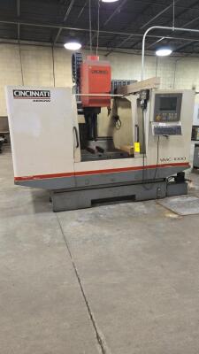 Cincinnati Arrow VMC 1000 CNC Vertical Machining Center, Acramatic 2100, 40"x20"x20" Travels