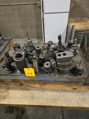 LOT CAT 50 CNC TOOL HOLDERS