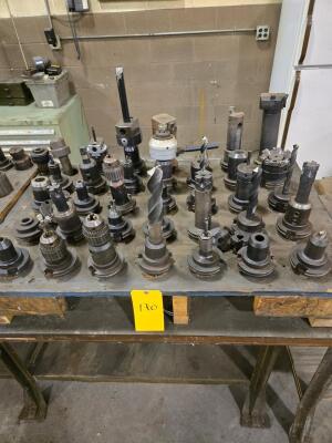 LOT CAT 50 CNC TOOL HOLDERS